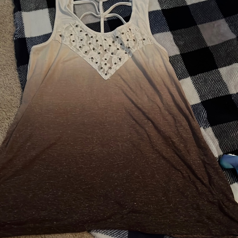 ombre tank top